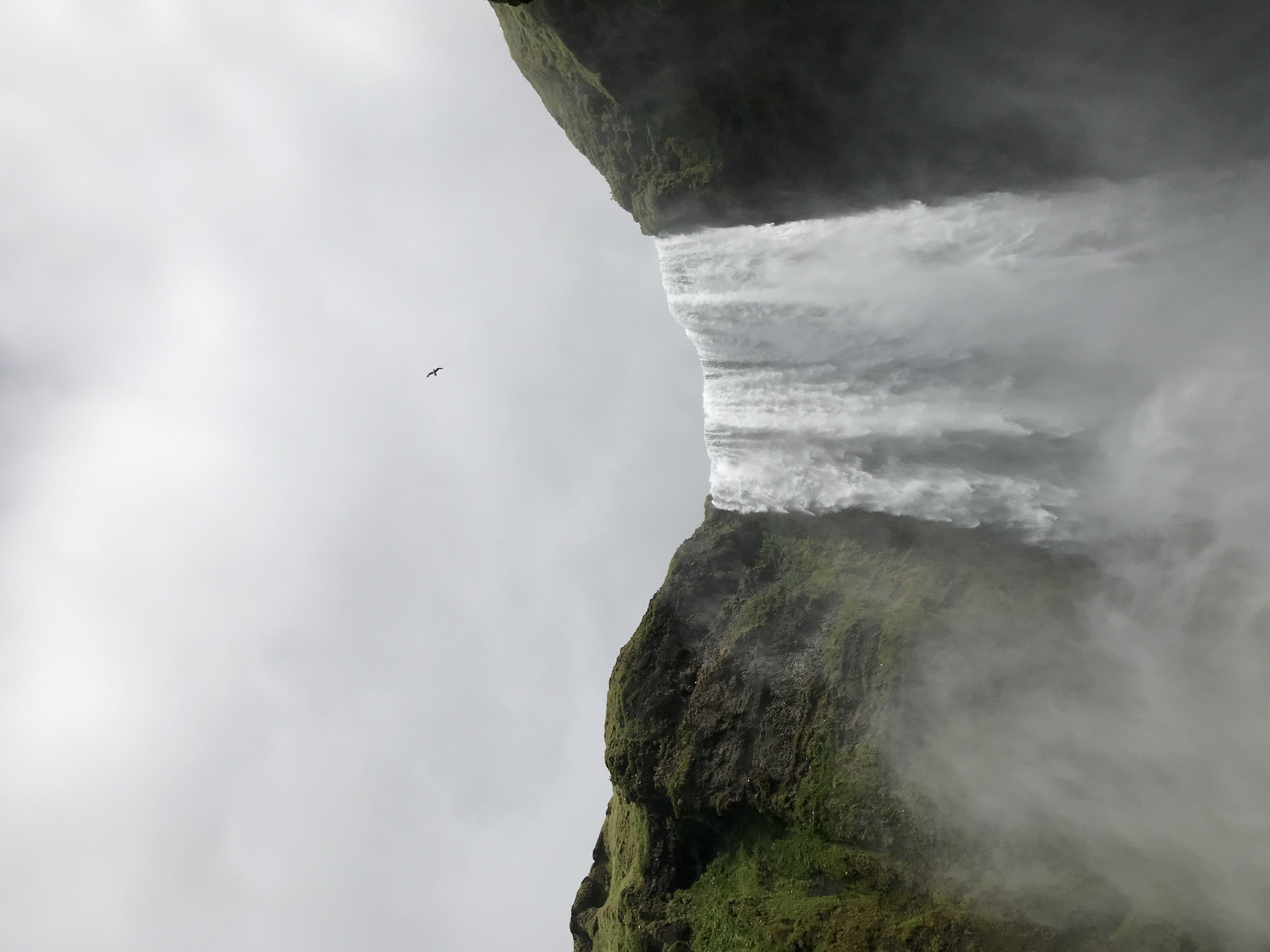 Icelandic waterfall